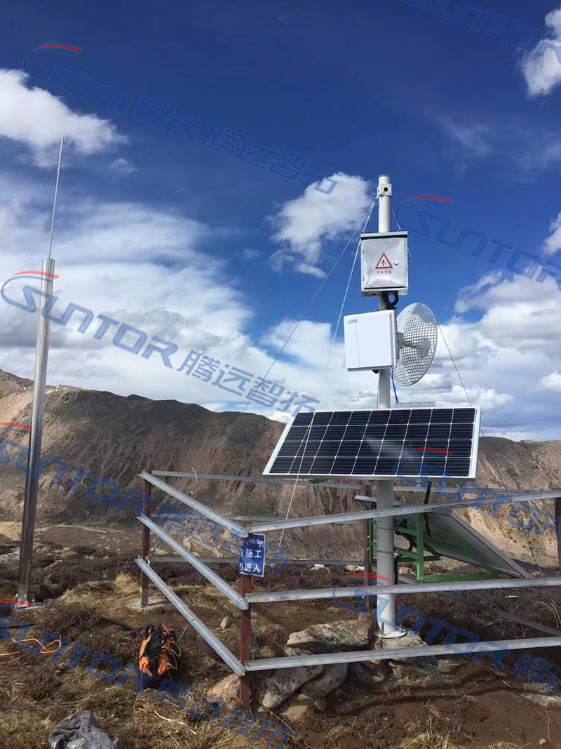 防火预警无线通信传输项目现场安装图 防火预警无线通信传输项目现场安装图