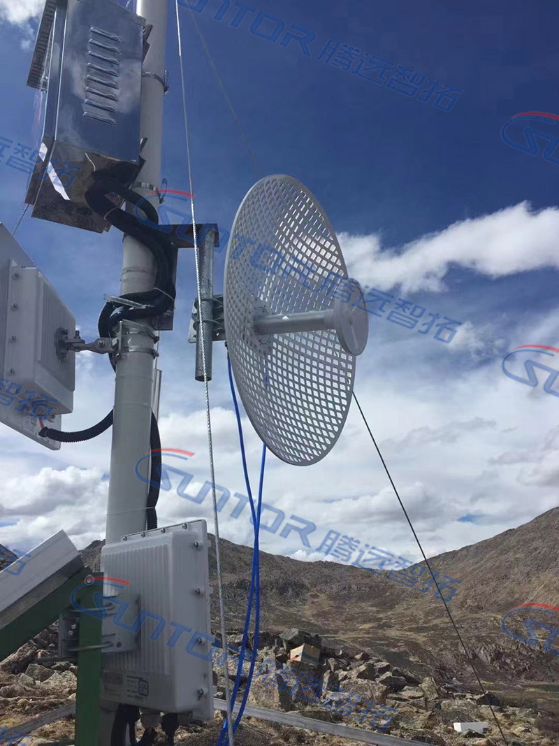 防火预警无线通信传输项目现场安装图 防火预警无线通信传输项目现场安装图