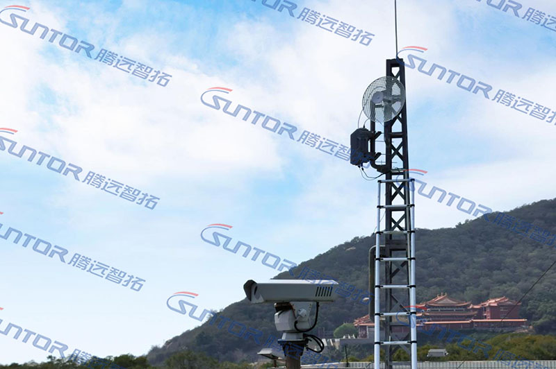 无线传输岸边接受塔