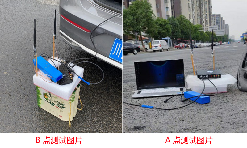 图片1.jpg 自组网设备现场测试拍图