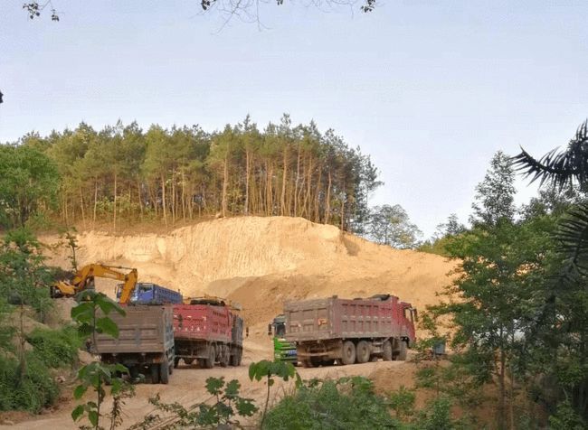 苏仙石乡生态毁林现象