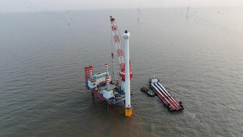 江苏某海上风电站作业平台实现手机信号及WIFI全覆盖