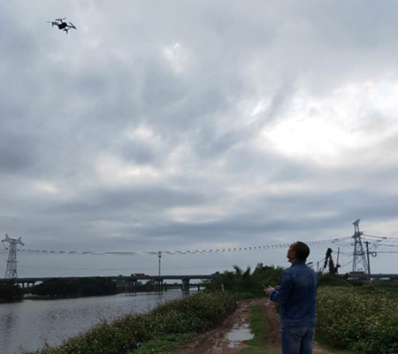 云顶集团ST5801GB无线网桥湖边5公里测试