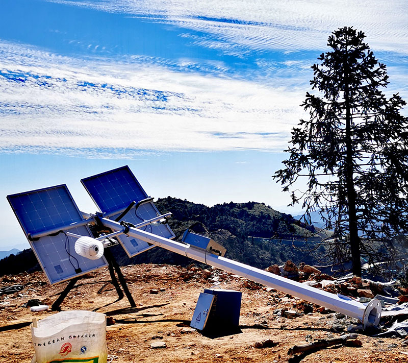 邵阳风力发电站远程无线传输                                                               