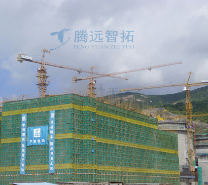 大亚湾核电站岭澳二期施工现场无线视频监控案例